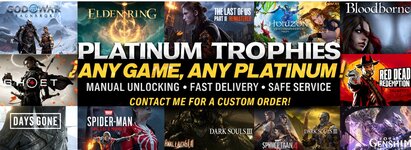 Service 100 Trophées Platine PS4/PS5 – 100% LÉGIT – Compte France